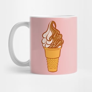 Soft Serve Twist Ice Cream Cone Mug